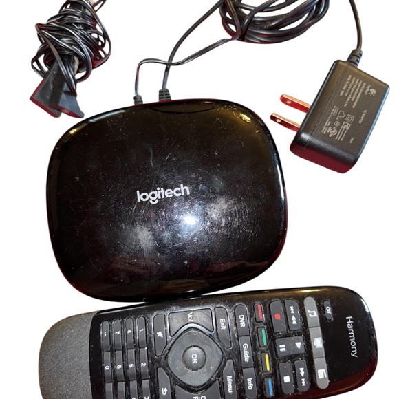 Logitech Other - Logitech Harmony Companion Smart Remote N-R0008 & Hub O-R0004 With power Cord
